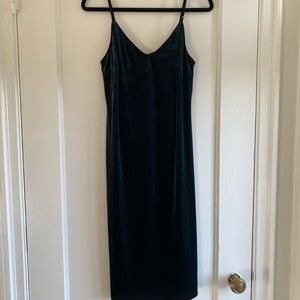 Emerald Sanctuary Midi Dress